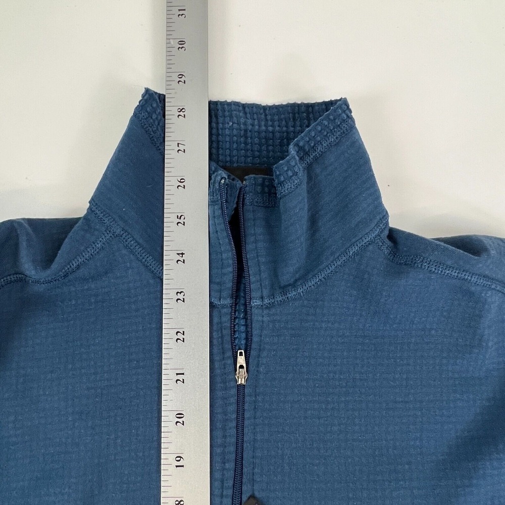 Vtg. Patagonia Jacket Mens Navy Blue Long Sleeve 1/4 Zip Regulator Polortec L - Picture 10 of 15